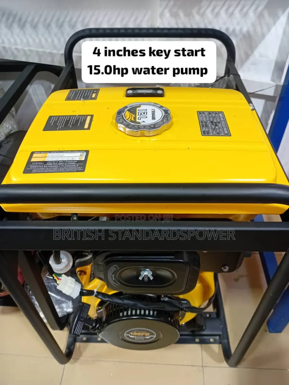 4" Kemage Water Pump With 15.0hp Which Is Super Efficient