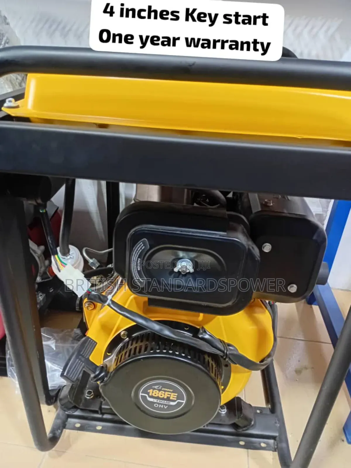 High Rated Kemage Water Pump With Air Coolant Engine