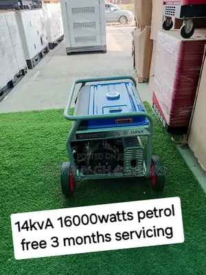 Kemage Petrol Generator 14kva 16000watts Japan Made 14kva