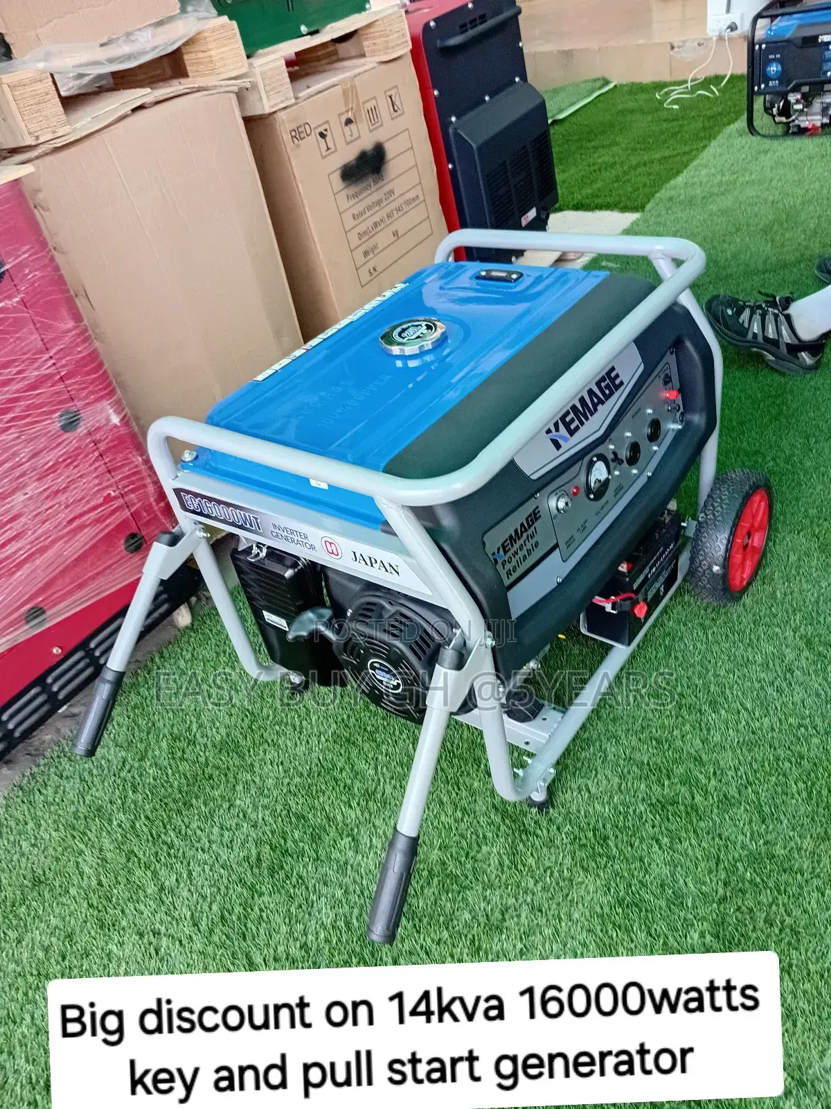 Exceptional Kemage Petrol 14kva 16000watts Generator 14kva