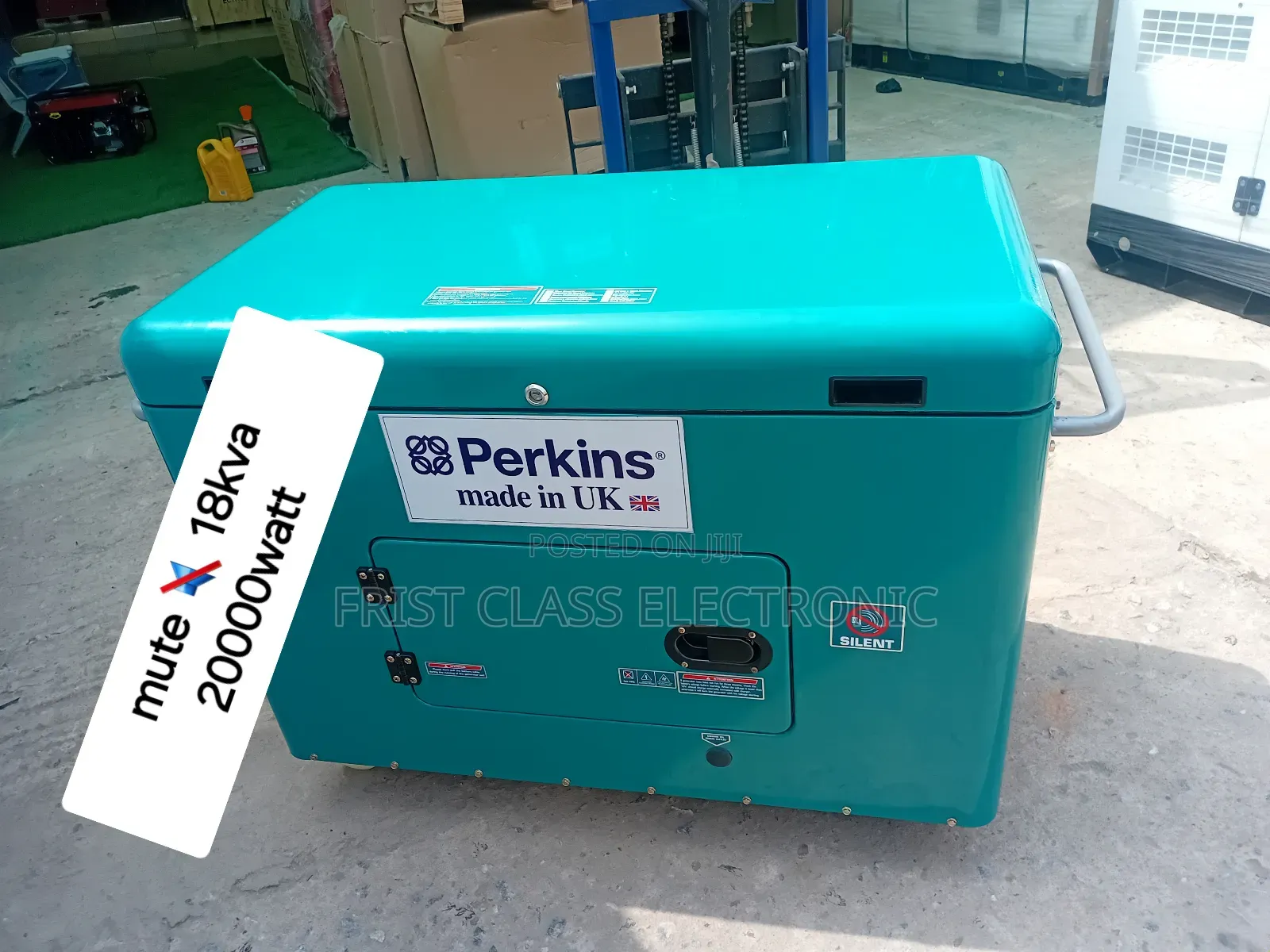 Perkins Generator 18kva 20000watt Diesel Engine Silent 18kva