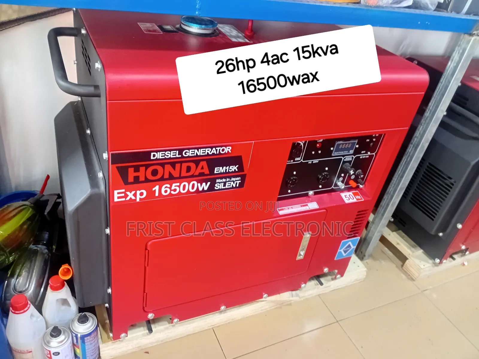 Made in Japan 15kva 16500wax Disel Engine 15kva