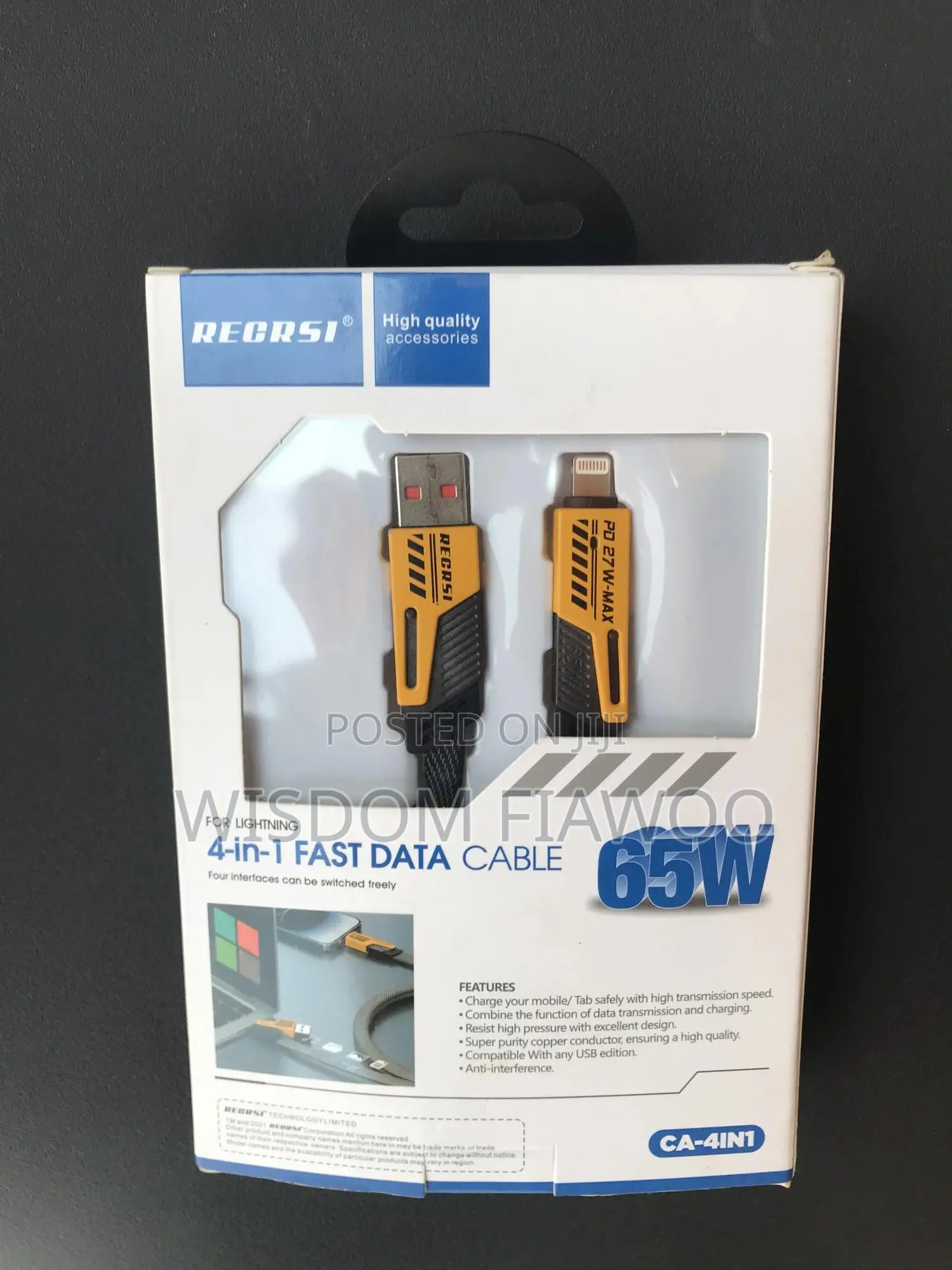4 in 1 Super Fast Cable (65w)