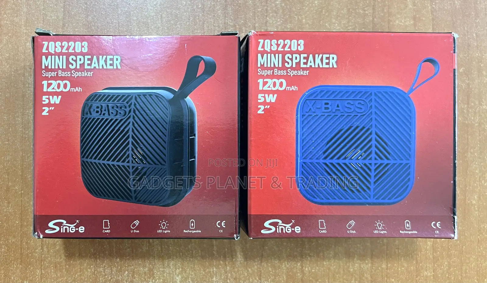 X-Bass Super Bass Mini Bluetooth Speaker With USB FM SD Card