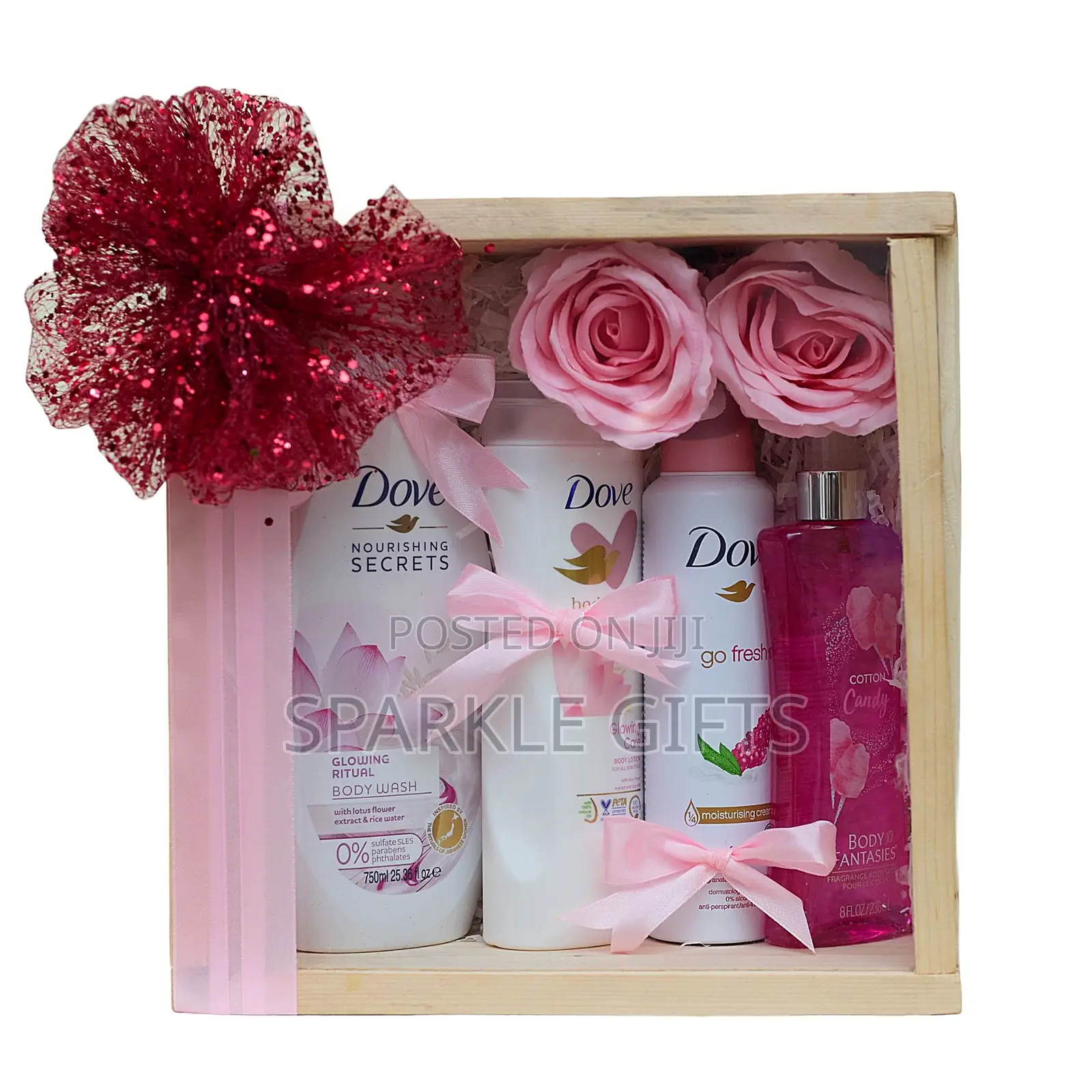 Dove Delight Gift Set for Her Birthday, Valentine Day