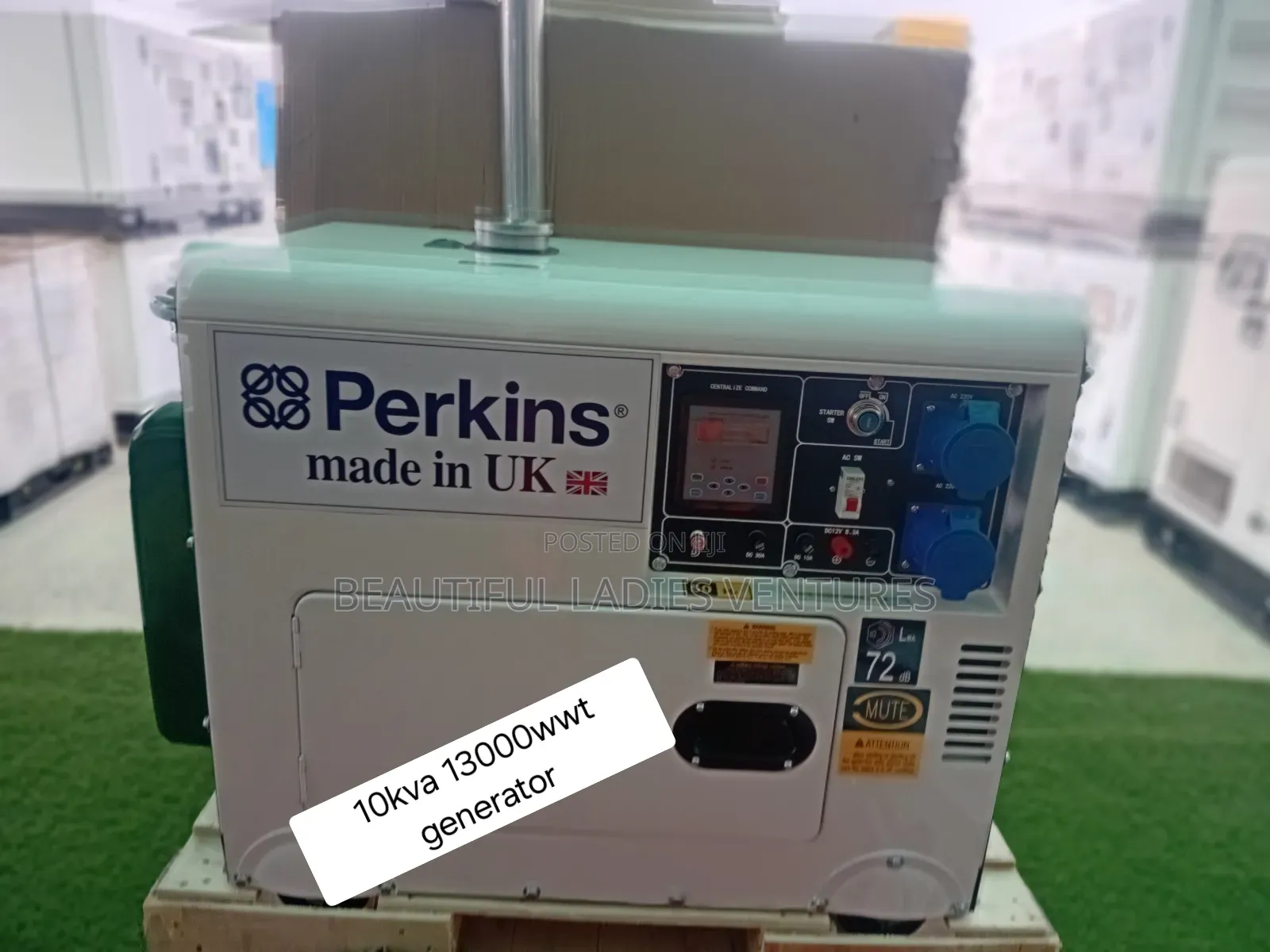 Uk Model Supper Silent Diesel 10kva Generator 13000wwt 10kva