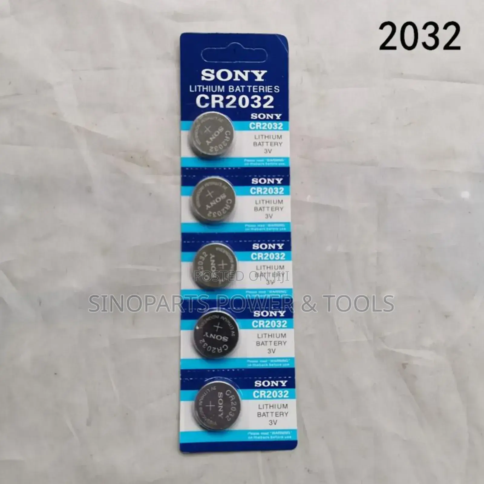 Sony Cr2032 5pcs Coin Battery Genuine Imported Power Trusted