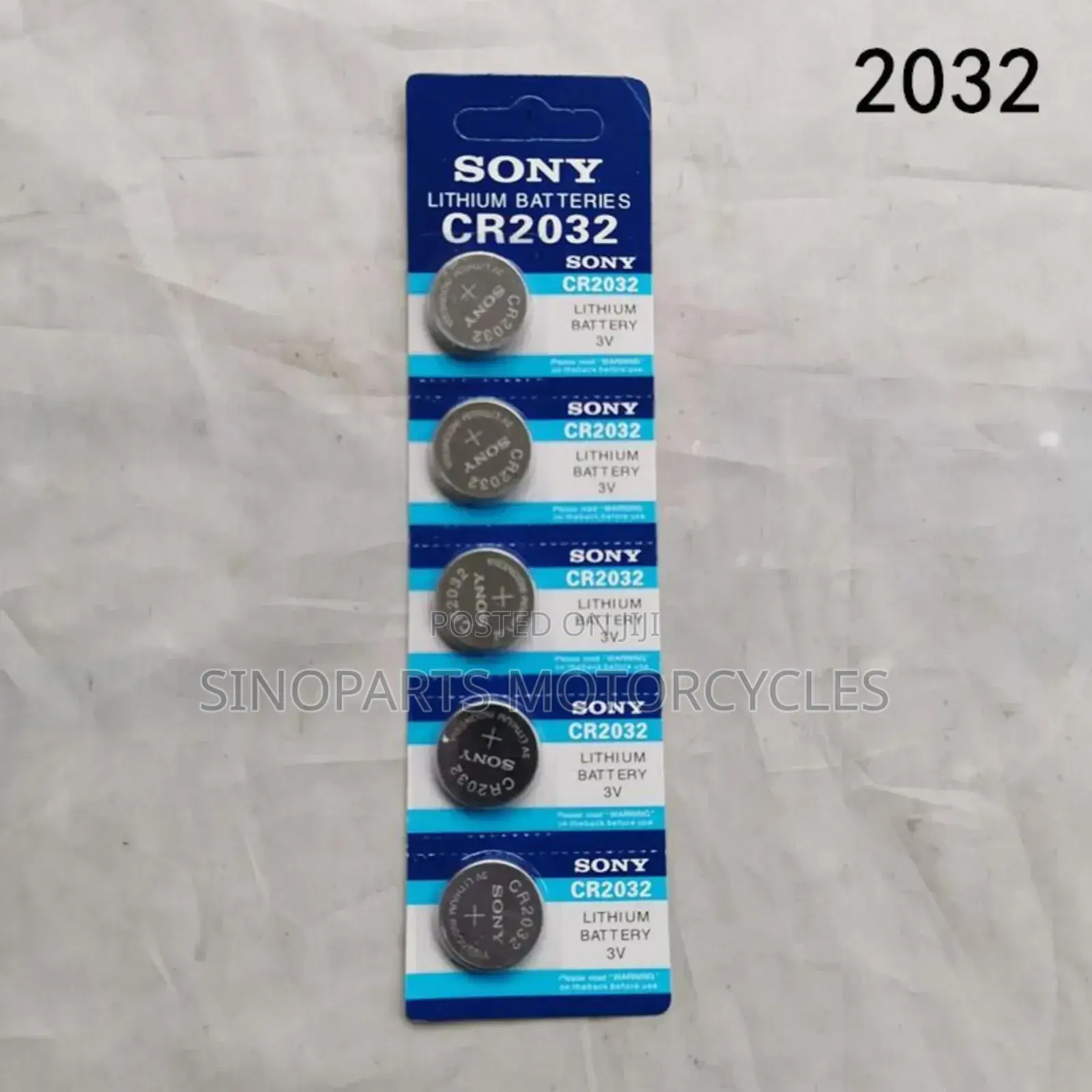 Sony Cr2032 5pcs Coin Battery Genuine Imported Power Trusted