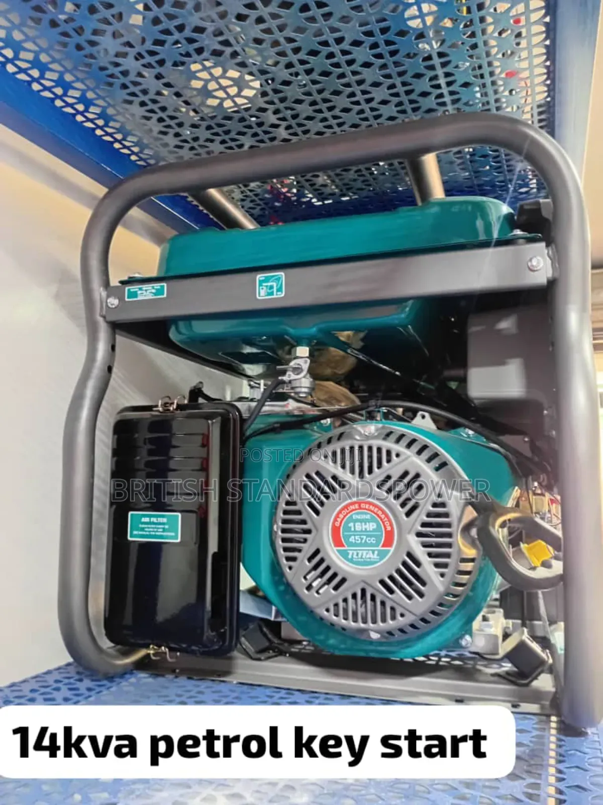 Heavy Duty 14kva Gasoline Powered Genset