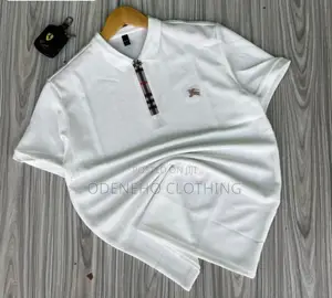 Burberry White Club T Shirt for Men