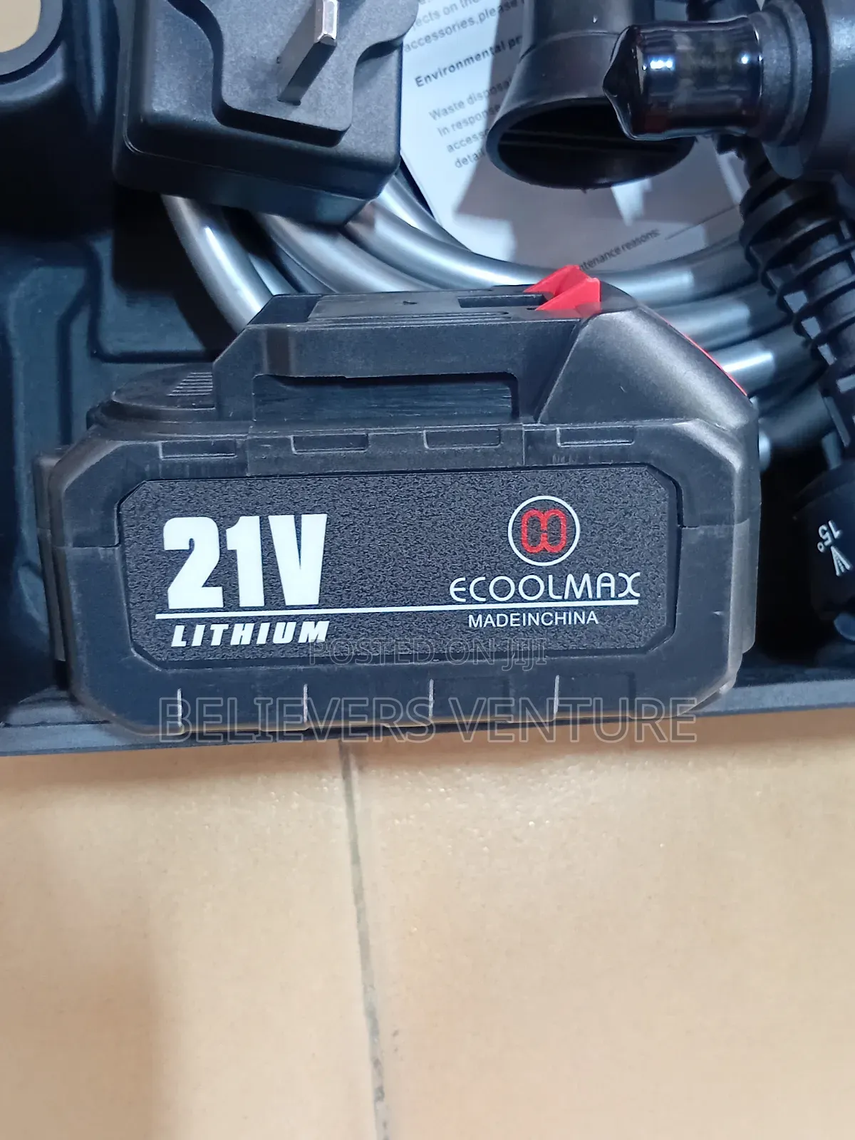 Powerful 21V Pressure Washer