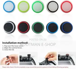 20pcs Analog Performance Thumb Grips for PS5, PS4, Xbox