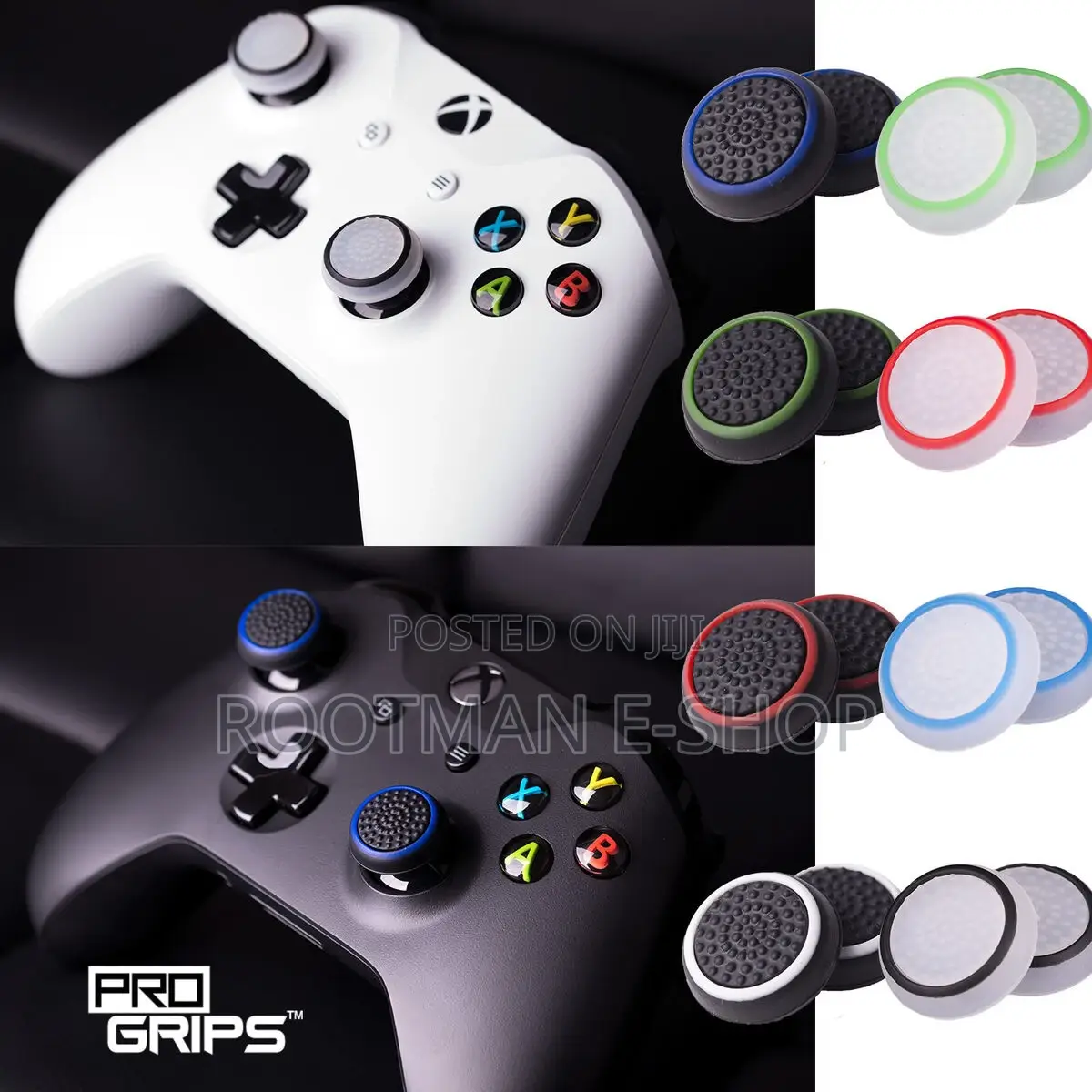20pcs Analog Performance Thumb Grips for PS5, PS4, Xbox