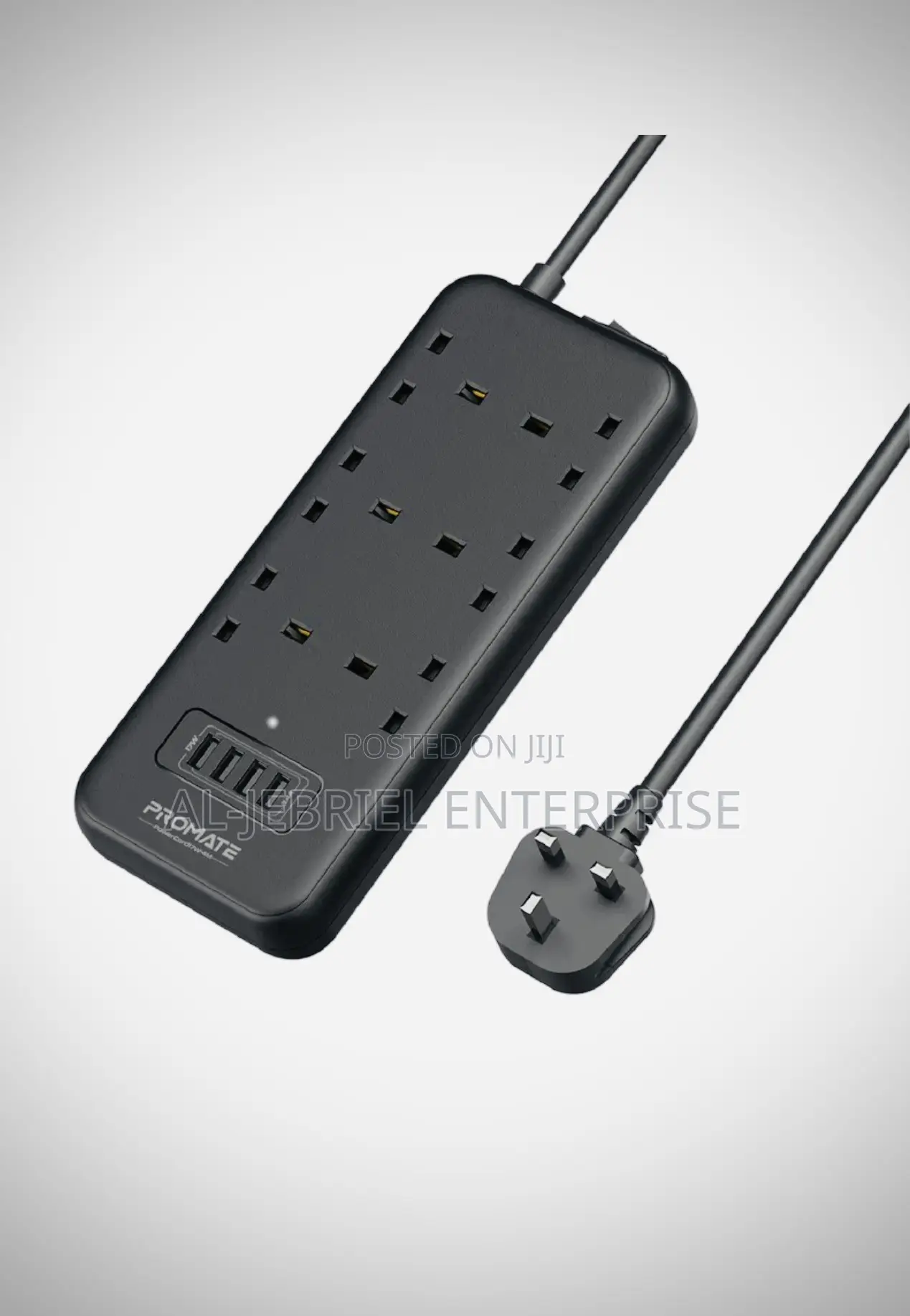 Promate Powercord 10 -in- 1 Powerstrip
