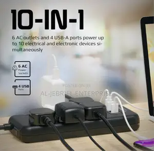 Promate Powercord 10 -in- 1 Powerstrip