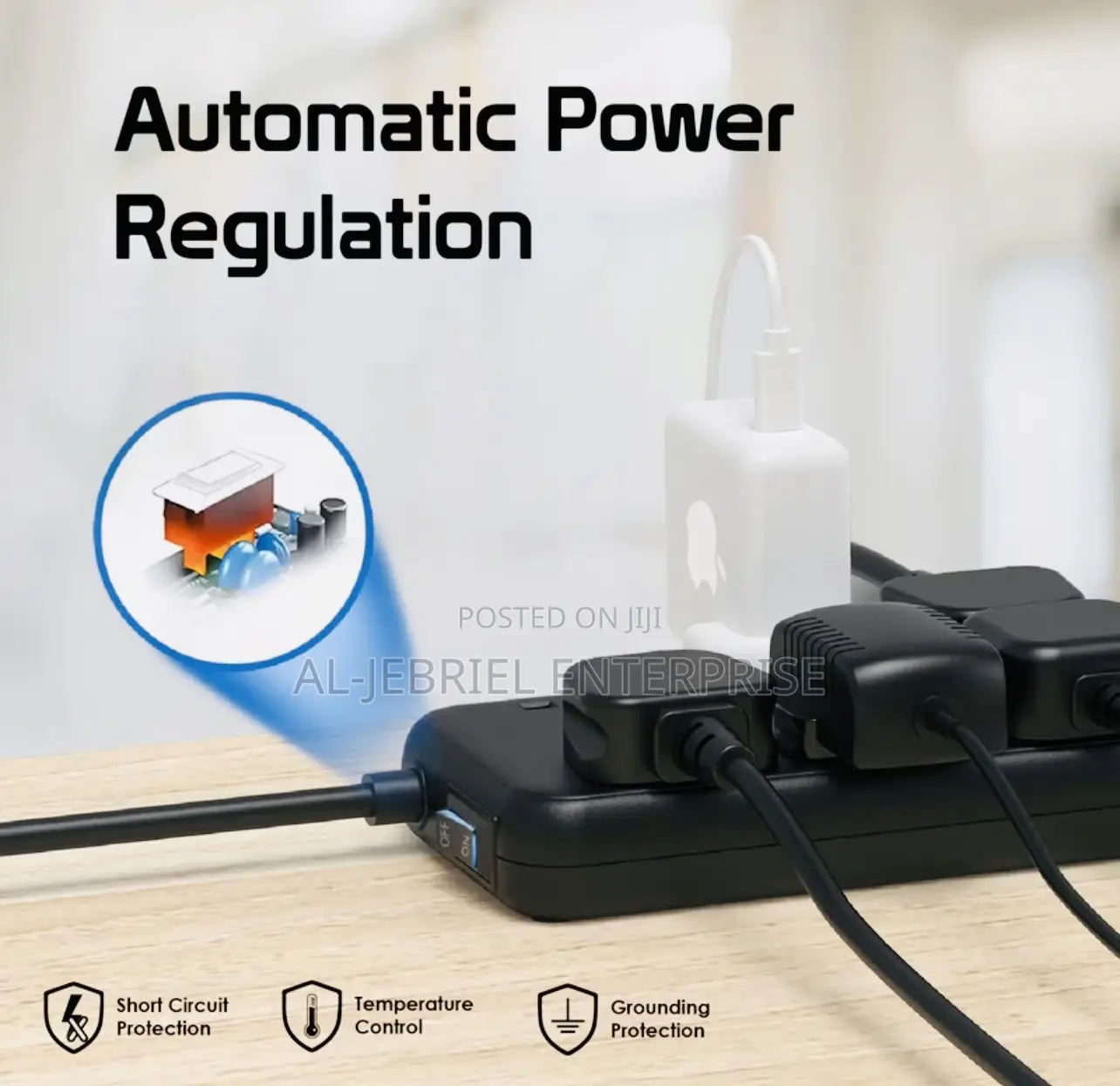 Promate Powercord 10 -in- 1 Powerstrip