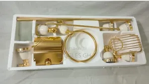 Bathroom Accessories- Gold