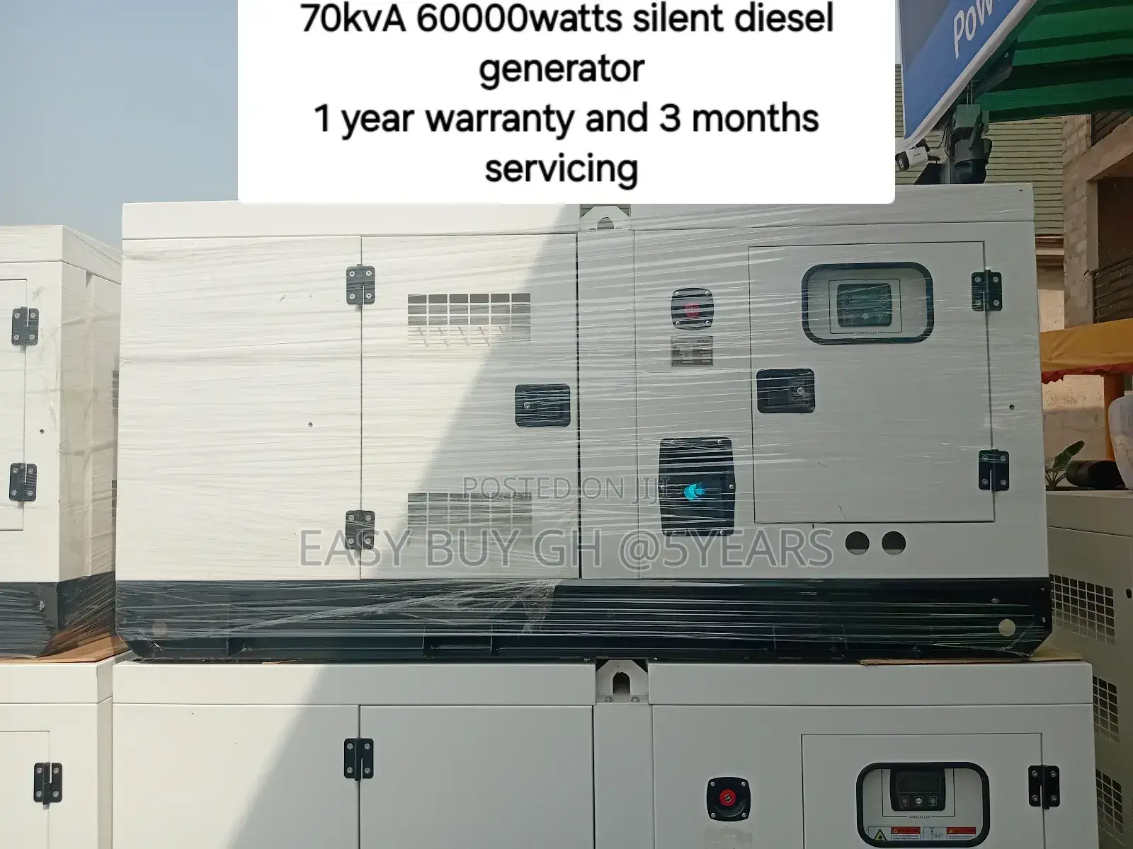 Superb 30kva Perkins Silent Diesel Generator 70kva 60kw