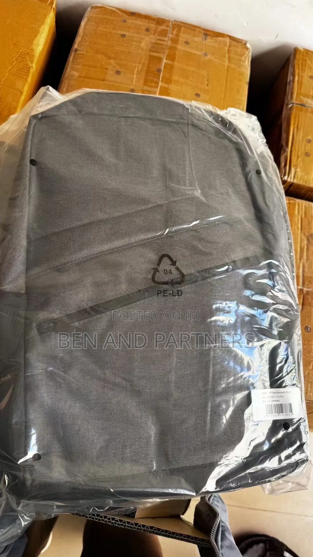 Original HP Gray Laptop Backpack 16”