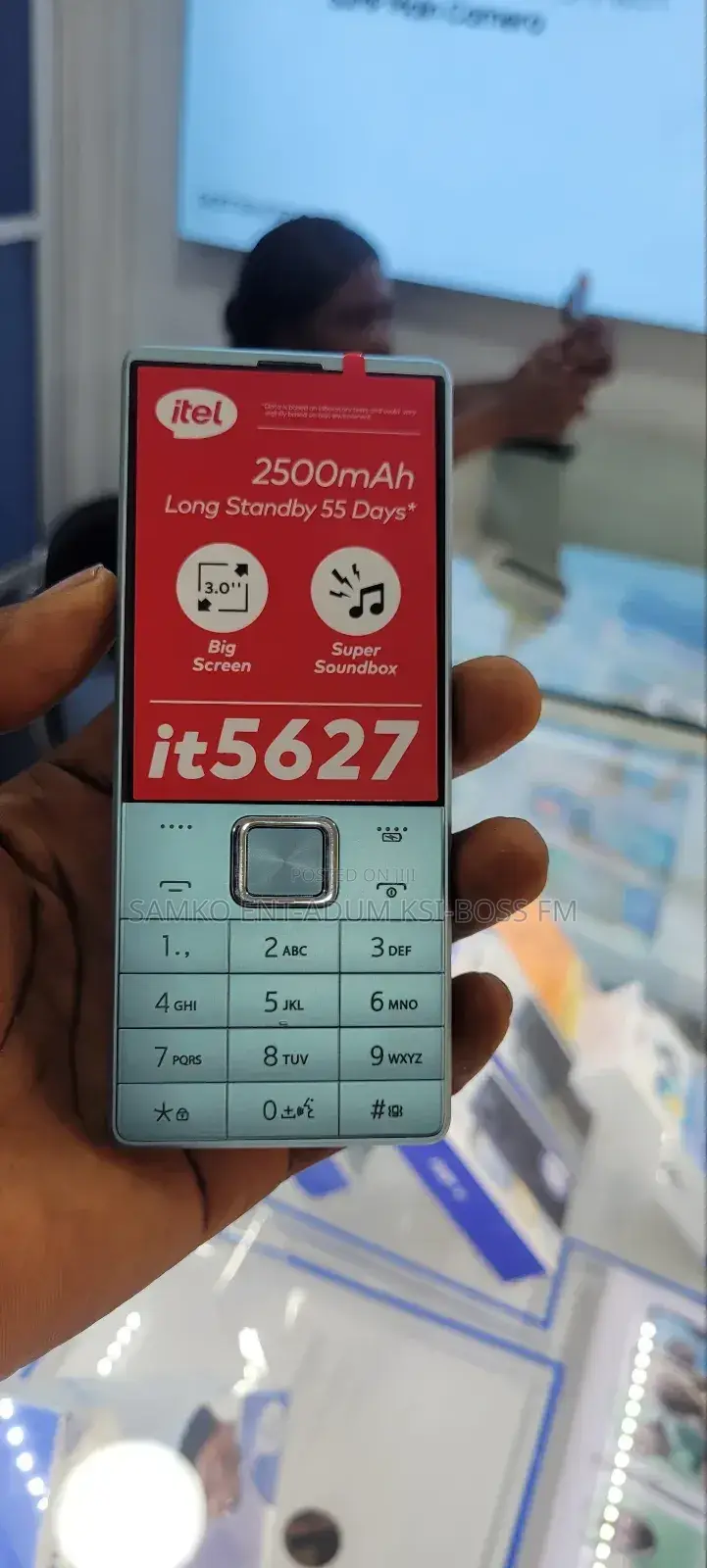 New Itel it5626 Black