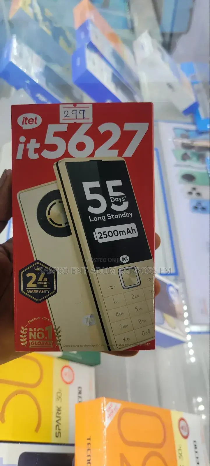 New Itel it5626 Black