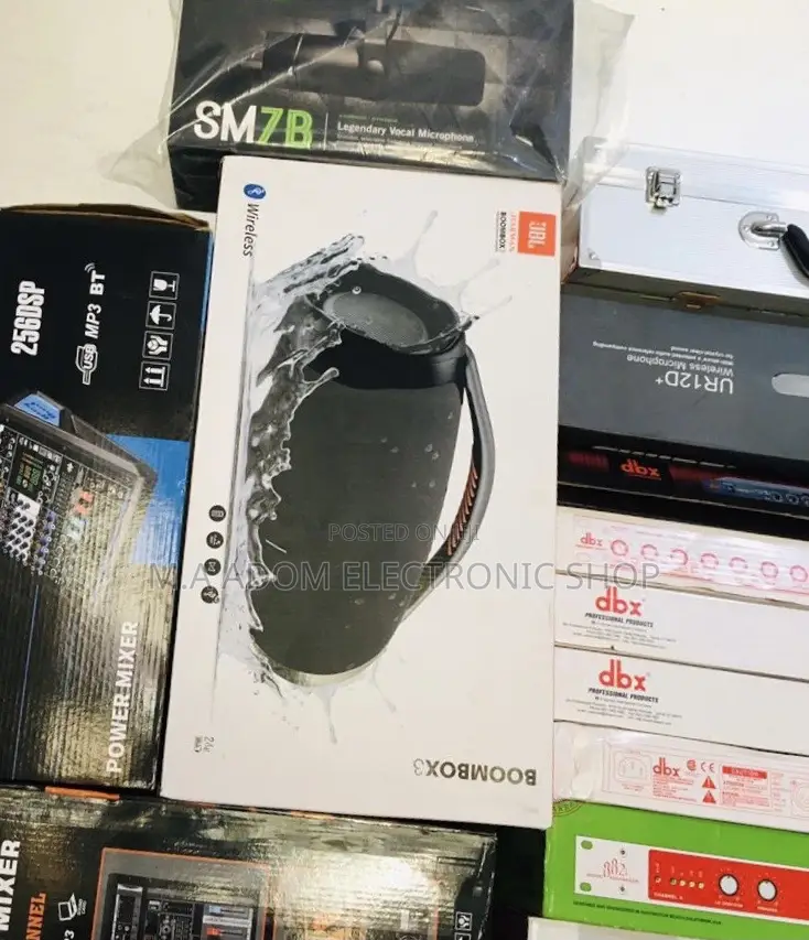 Long Lasting JBL Boombox 3 Portable Bluetooth Speaker 