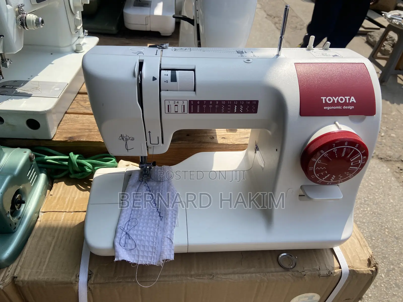 Toyota Ergonomic Design Sewing Machine