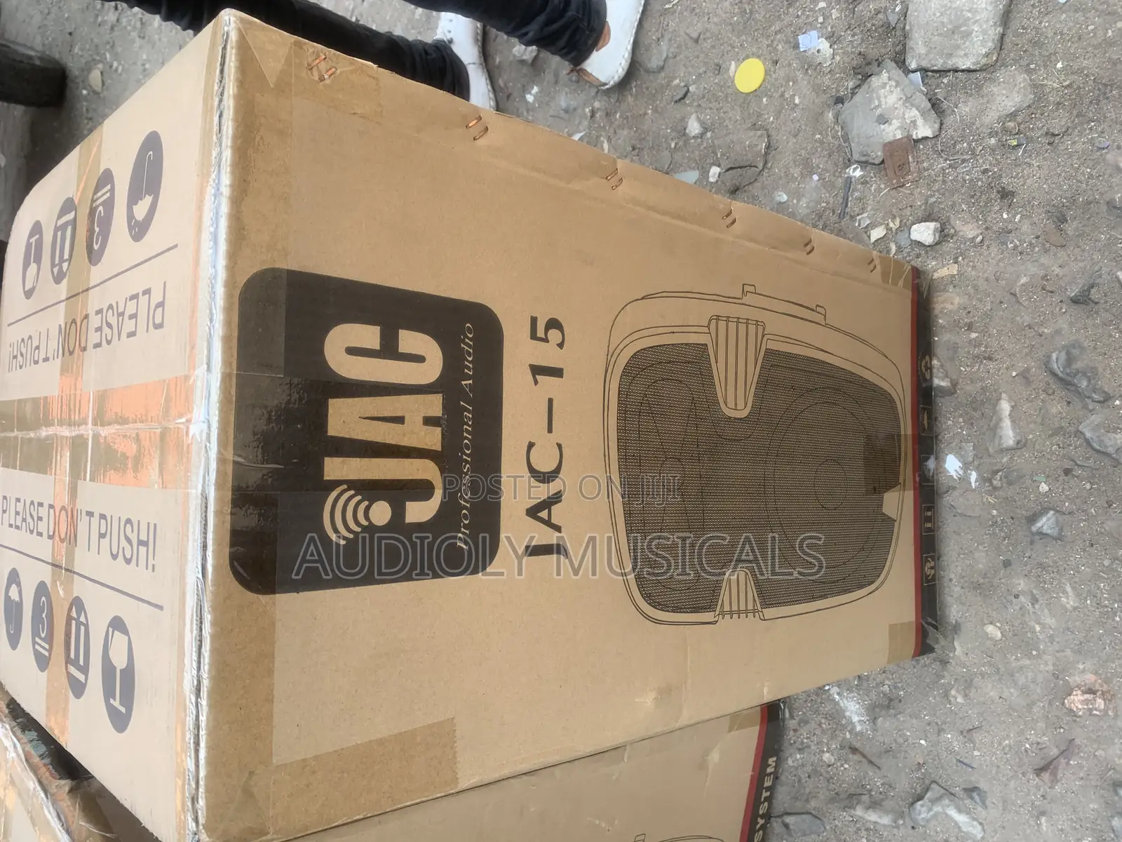 Jac 15 -Inches Bluetooth With Two Microphones and a Stand