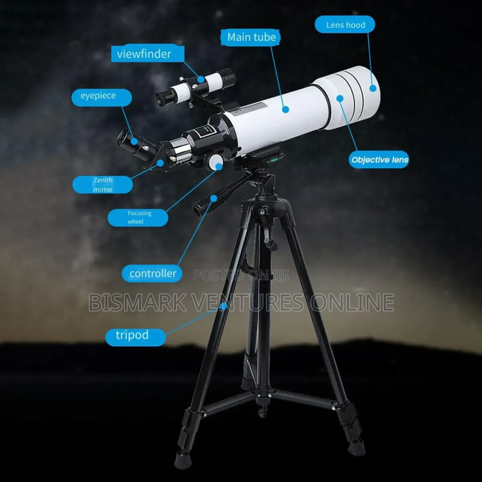 333x Astronomical Telescope Zoom For, Moon, Space, Others