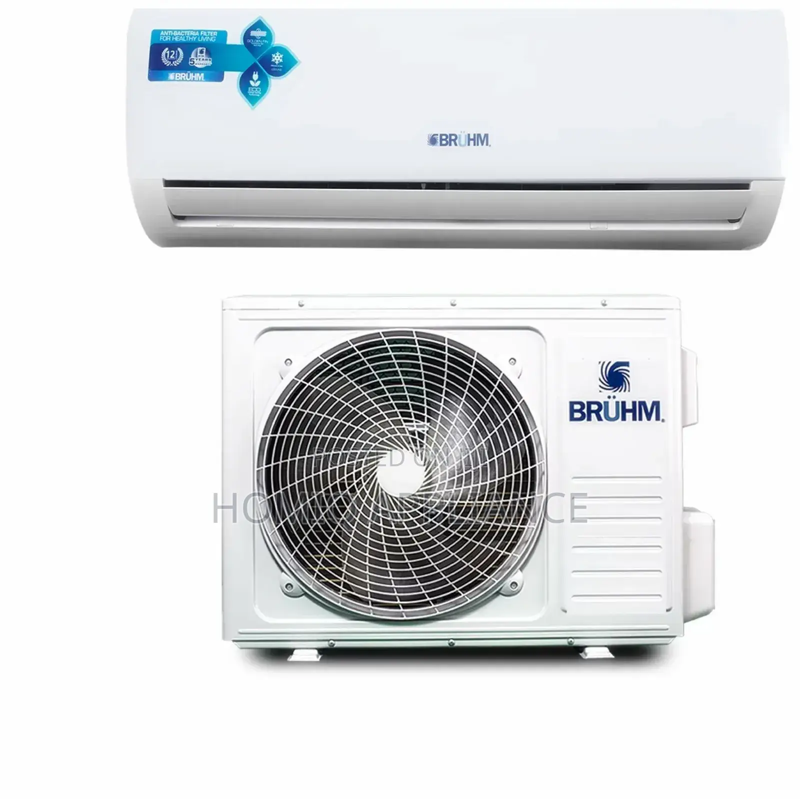 New Bruhm 1.5 Hp Split R410 Ac