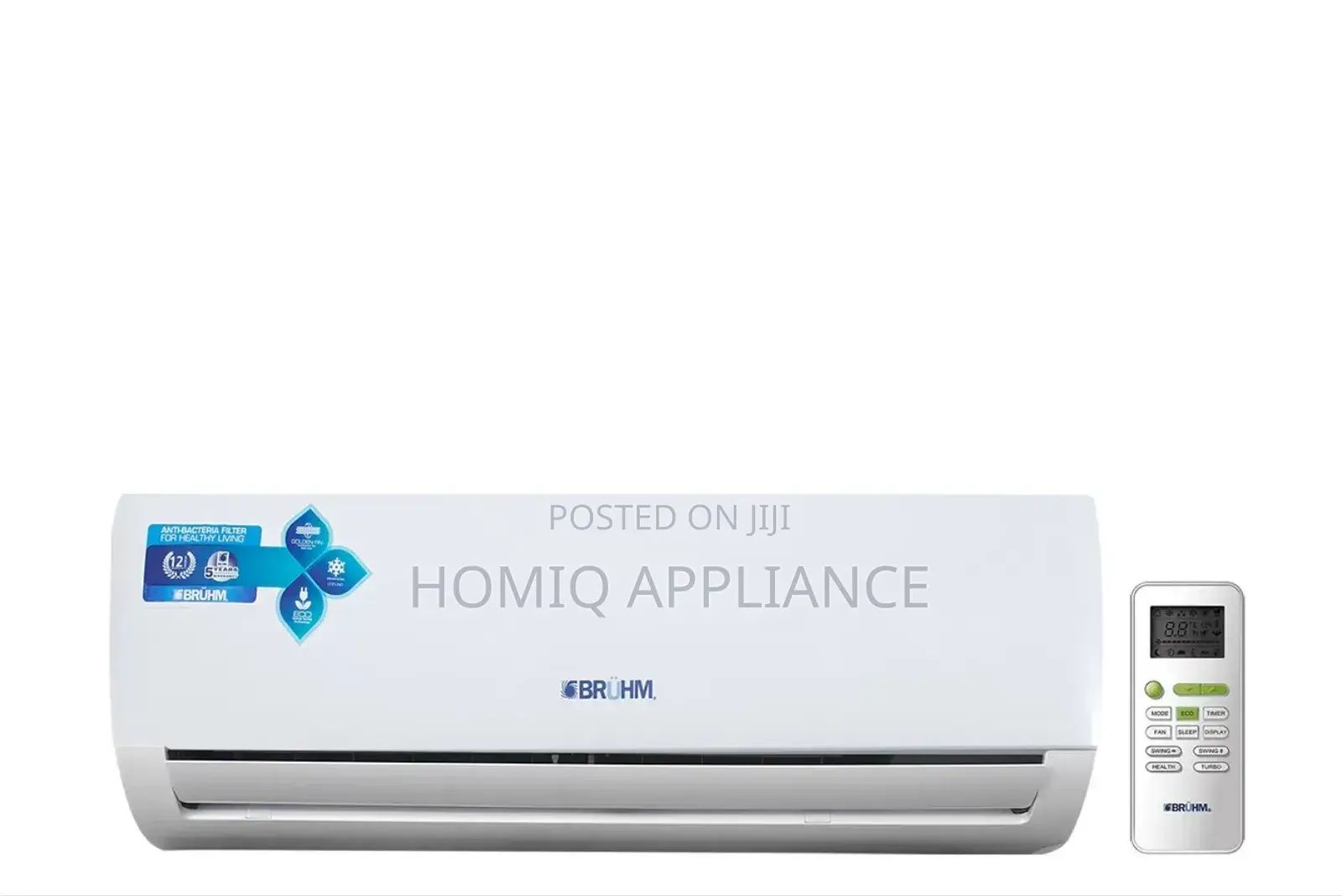New Bruhm 2.0hp R410a Ac (Bas-18rcew)