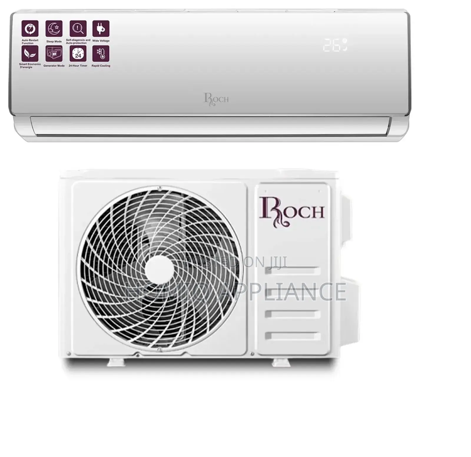Affordable Roch 1.5hp R410a Split Aircondition