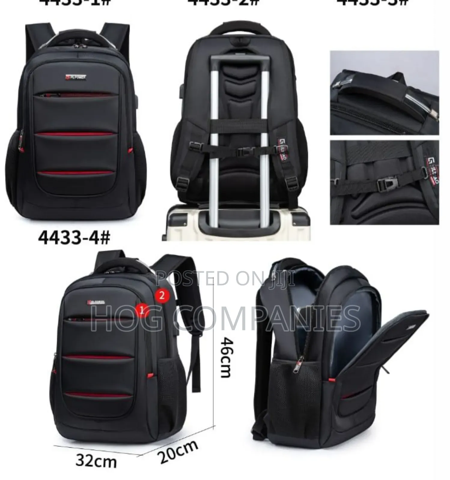Large Capacity Laptop Travel Bag School Backpack -Fast Delivery
