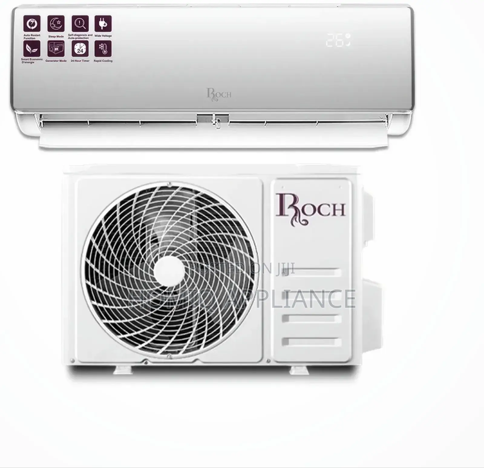 Affordable Roch 2.5 R410 Split Air Conditioner