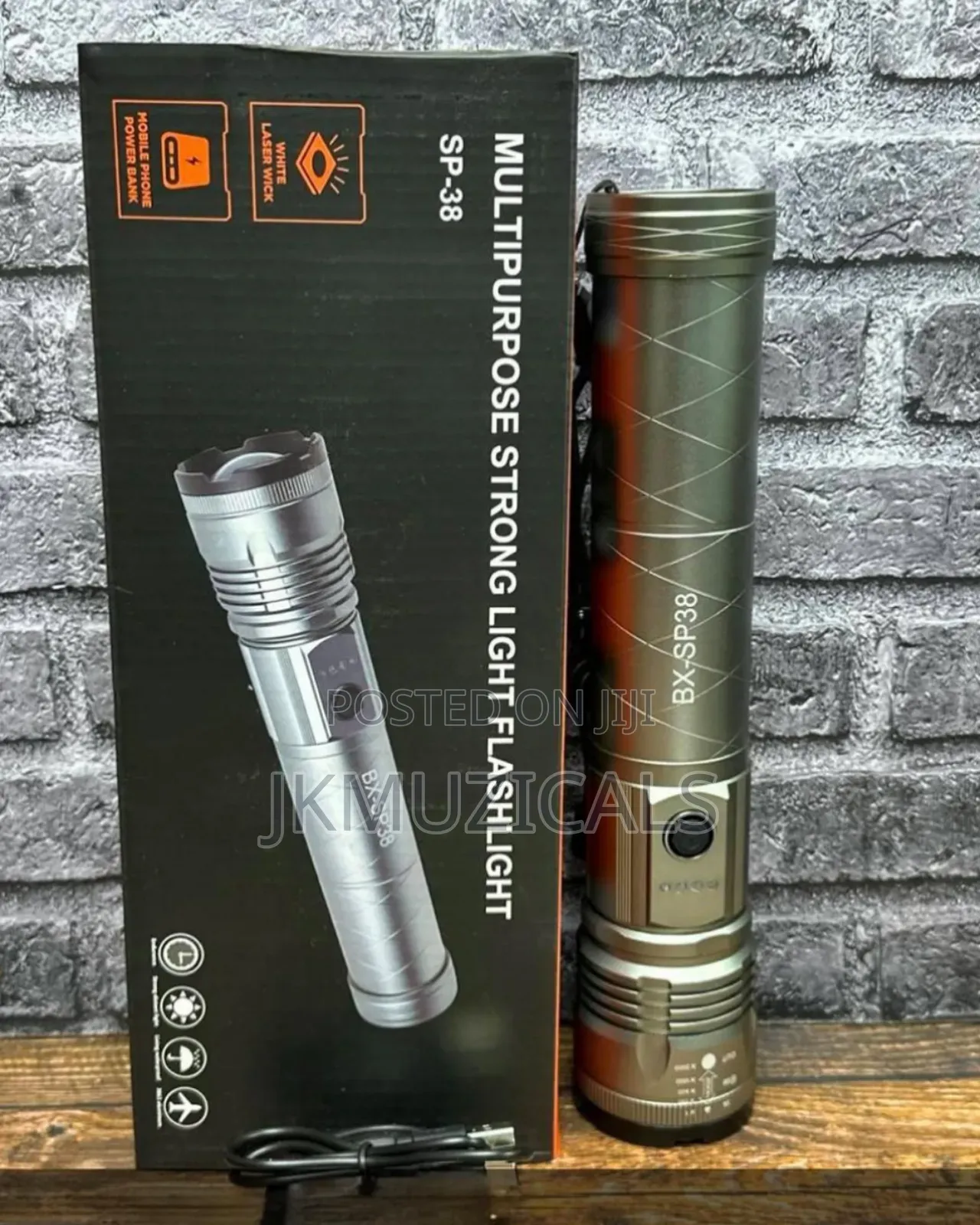 Security Torch Light_ Powerful _ Flashlight
