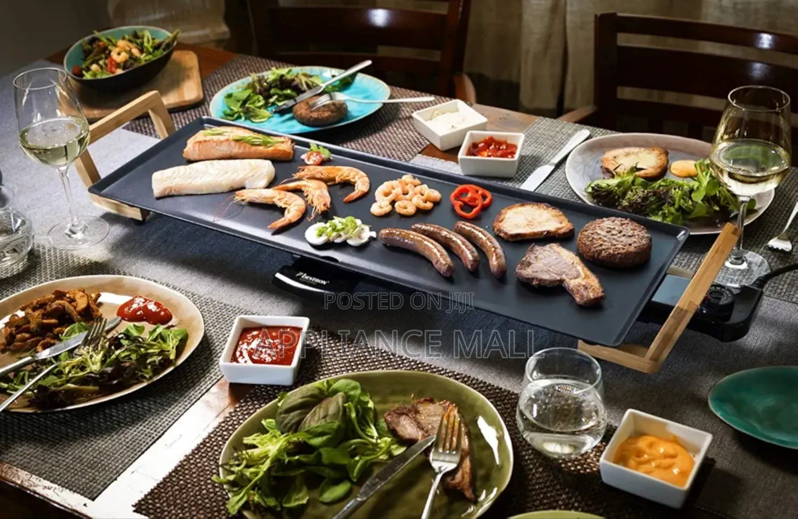 Electric Grill Plate Asia Lounge Xl