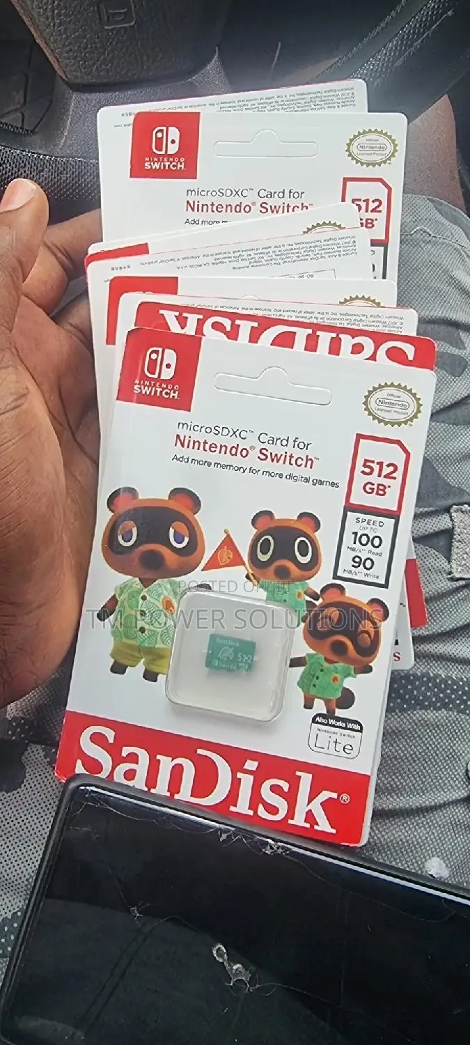 Sandisk Nintendo Switch Memory Card 512gb