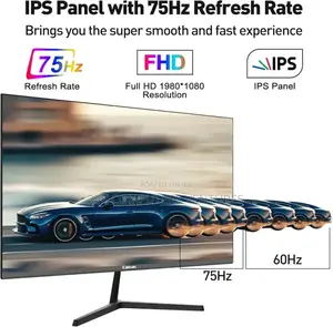 Caixun 22" Full Hd Ips Monitor 75 Hz Hdmi/Dvi/Vga Ultra-slim Design