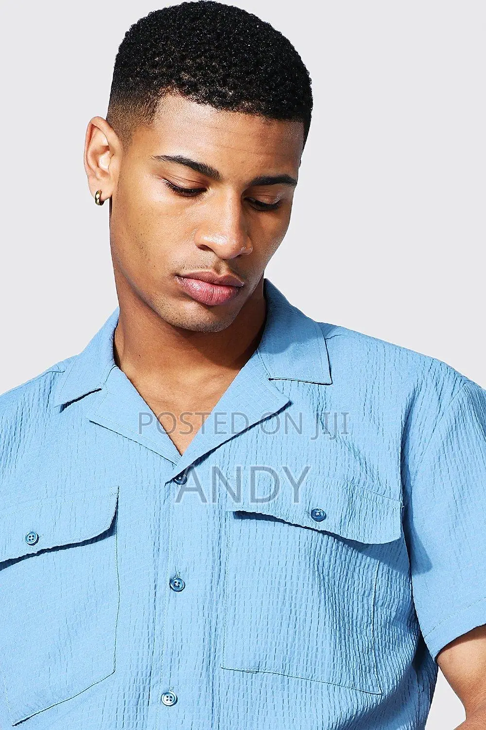 Original Boohooman Casual Sleeveless Men Shirts