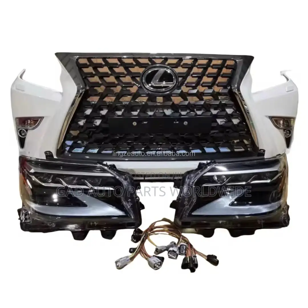 Lexus Gx460 Front Bumper With Headlights