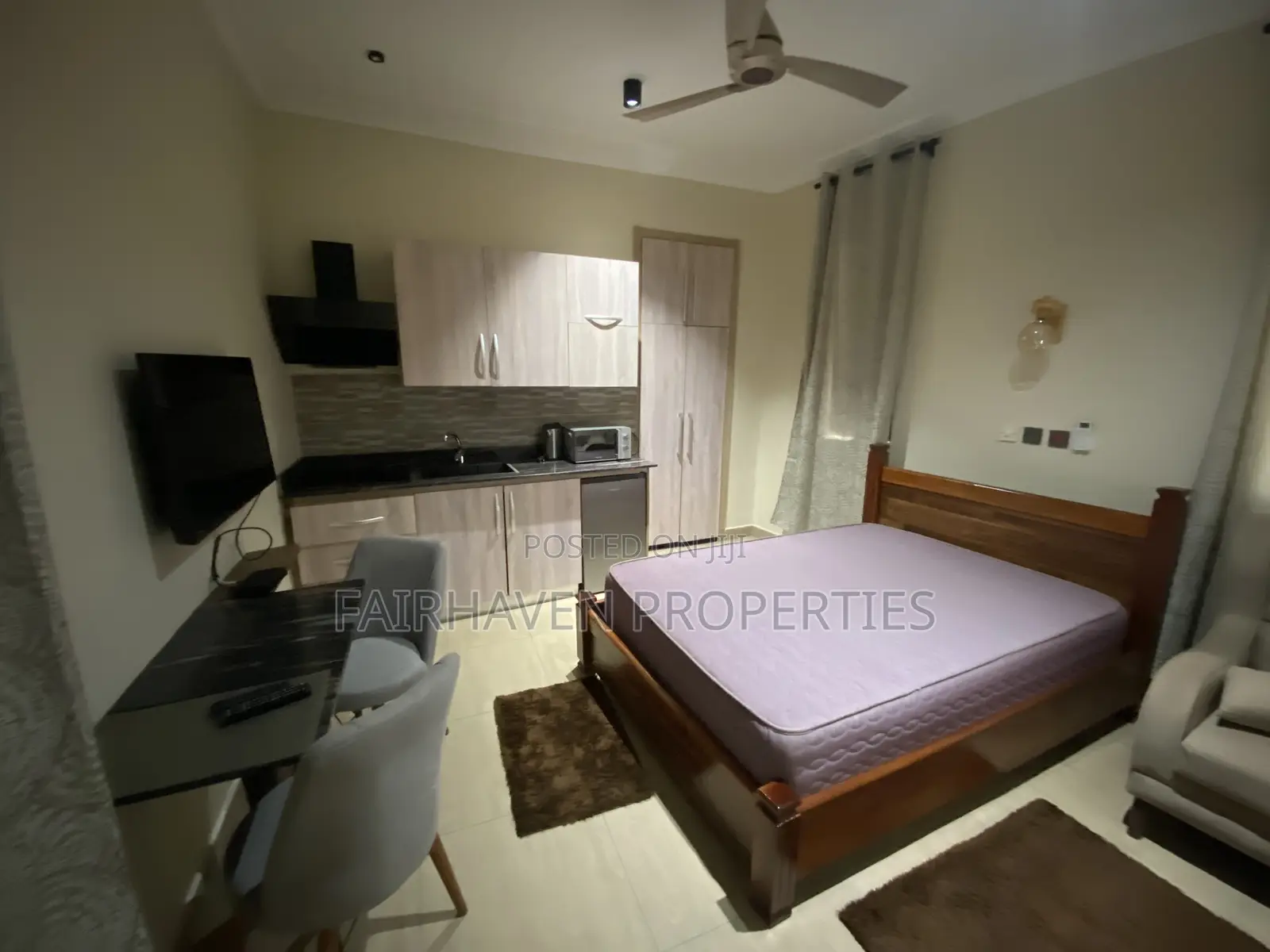 Furnished 1bdrm Apartment in Tseaddo, Teshie for rent