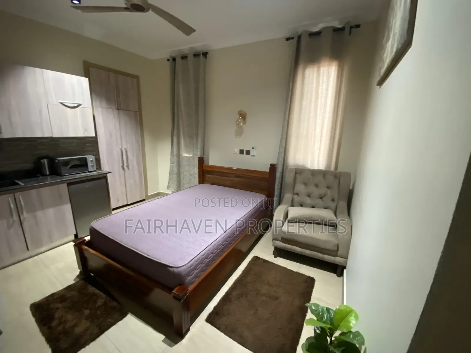 Furnished 1bdrm Apartment in Tseaddo, Teshie for rent