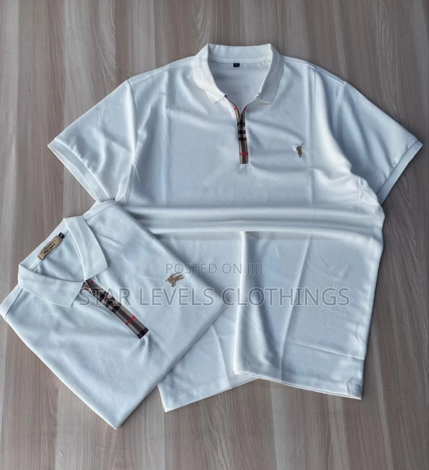 Soft Cotton Burberry Shirts Available