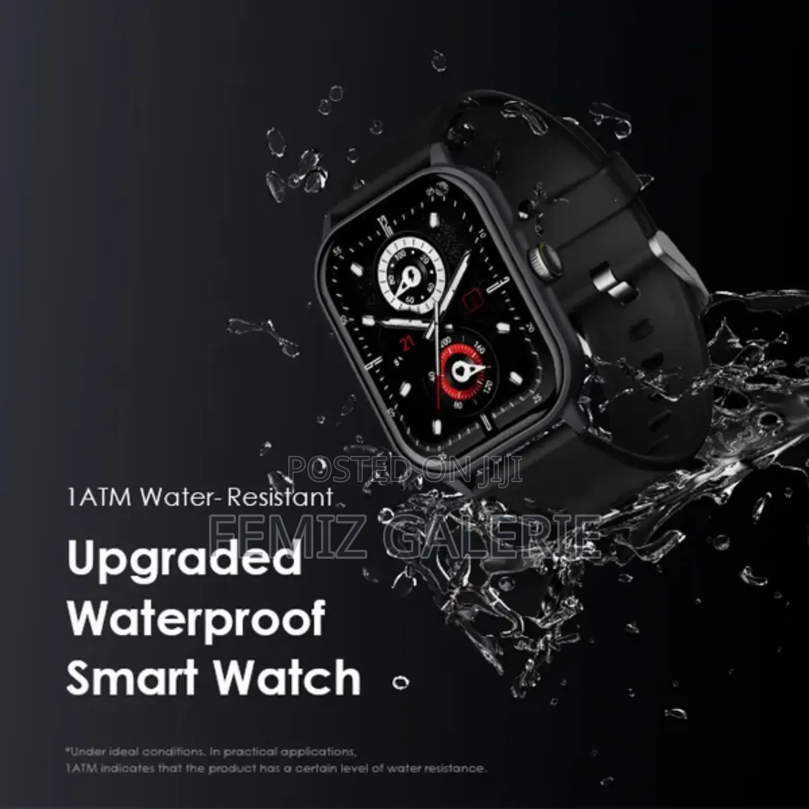 Oraimo Watch 5 2.01" Hd Panda Glass 1atm Smart Watch
