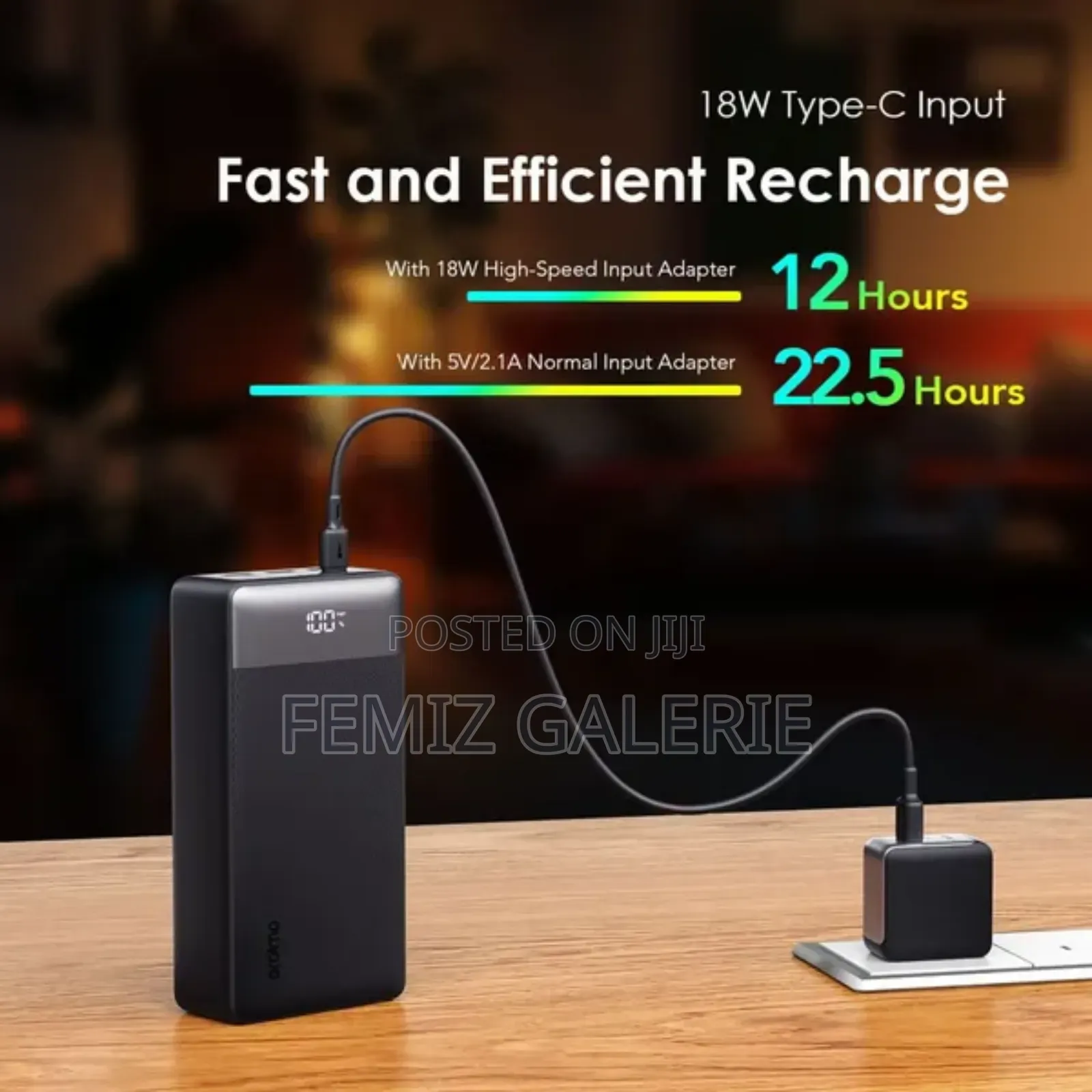 Oraimo Powerbox 400 Vision 40000mah 22.5w Power Bank