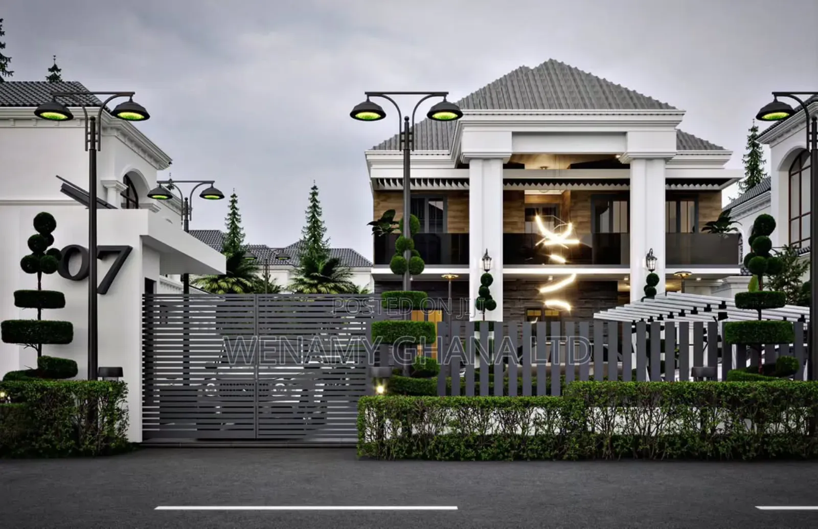 5bdrm Mansion in Accra for sale