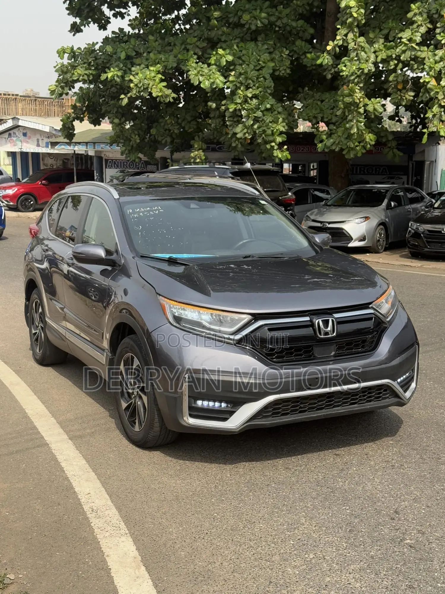 Honda CR-V Touring 4dr SUV AWD (1.5L 4cyl CVT) 2017 Gray