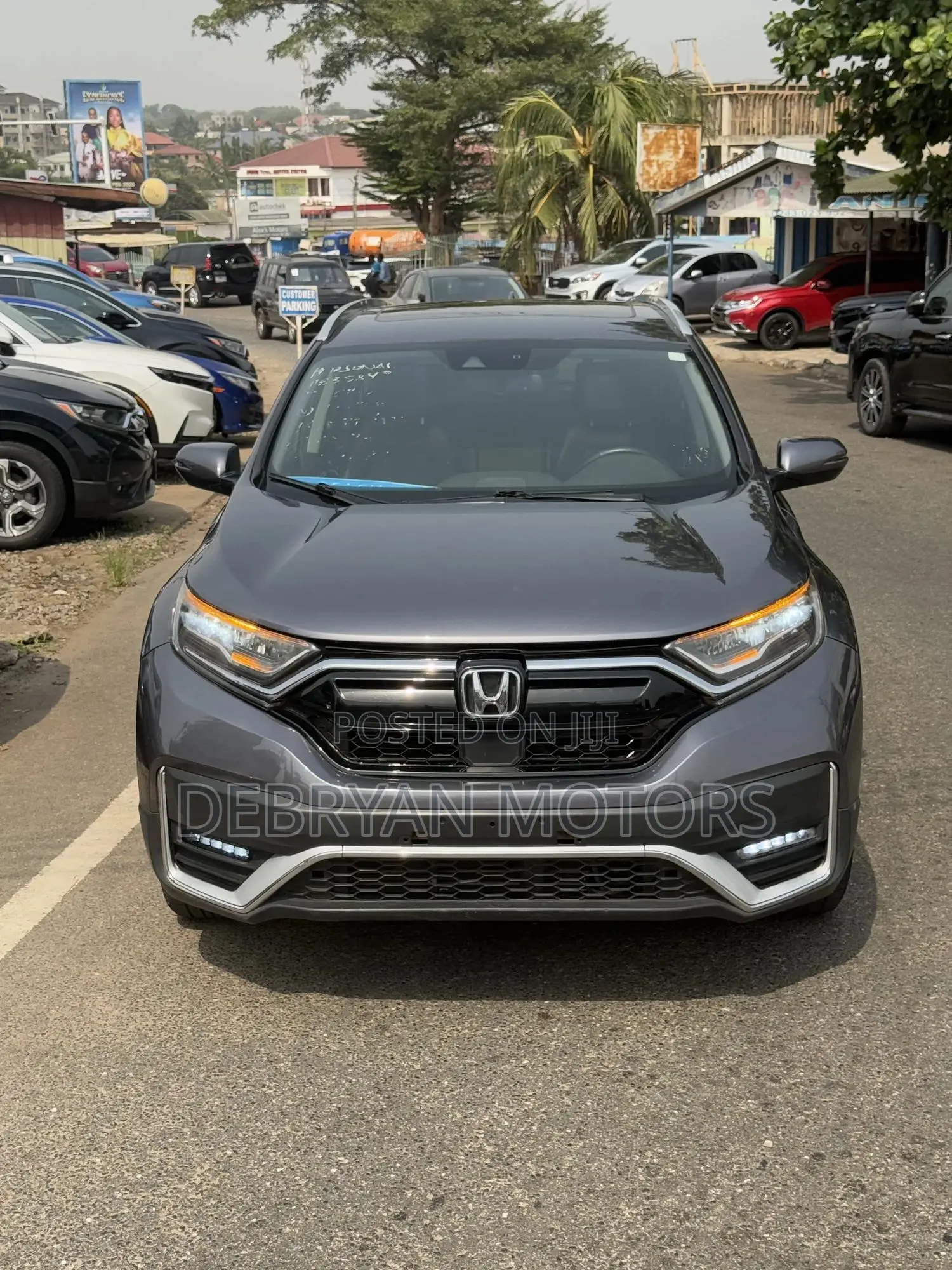 Honda CR-V Touring 4dr SUV AWD (1.5L 4cyl CVT) 2017 Gray
