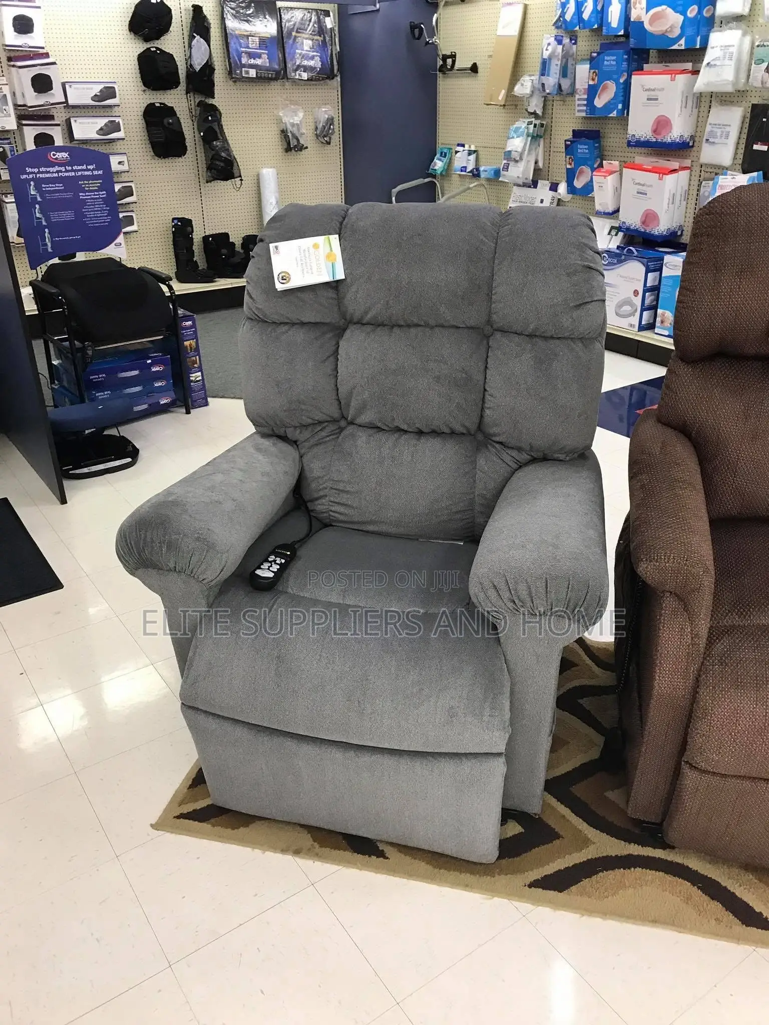 Power Lift Massage Recliner (Remote Control)