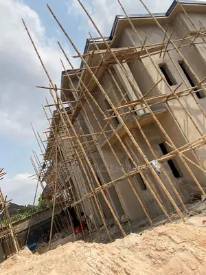 Building House and Face Wall